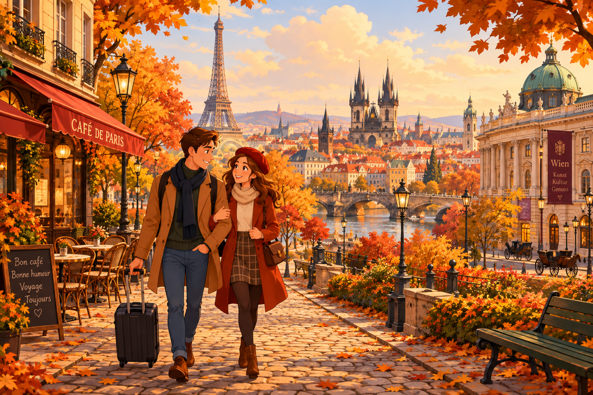 The best European cities for an autumn city trip – and why an eSIM is a must