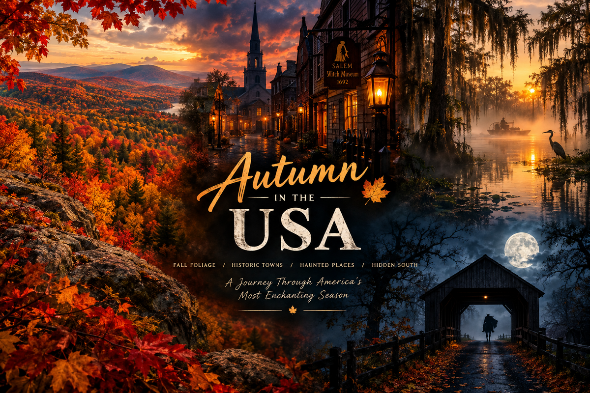 Spooky travel destinations in the USA for your autumn trip