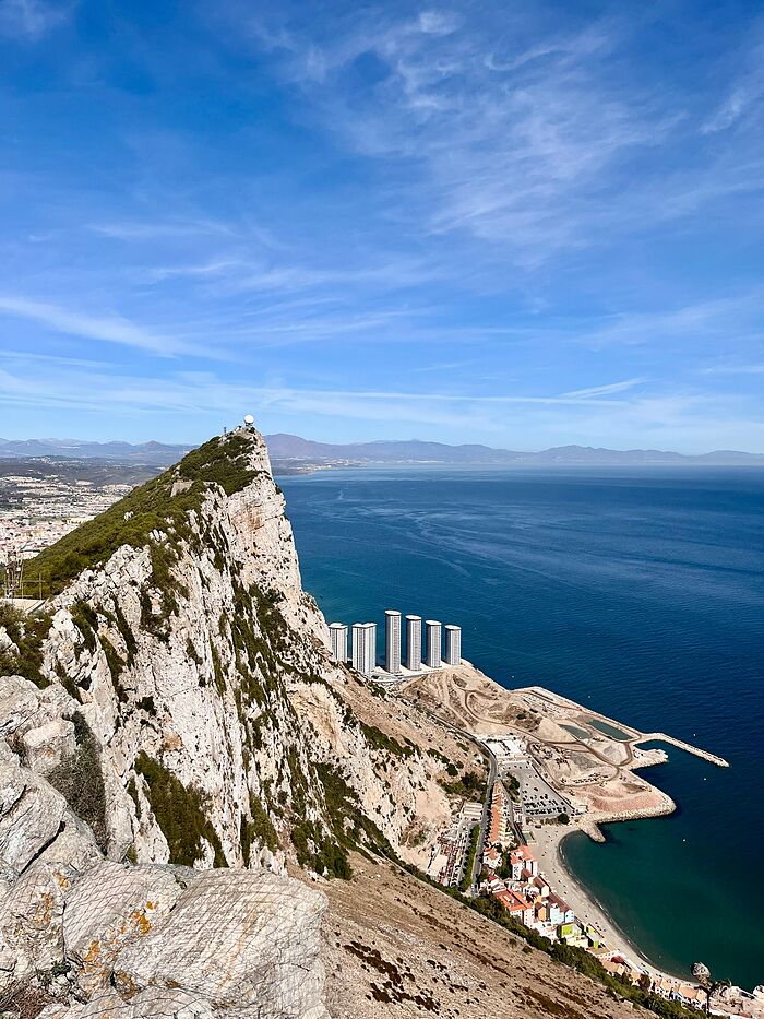 Gibraltar Wahrzeichen - eSIM Datenplan erhältlich.