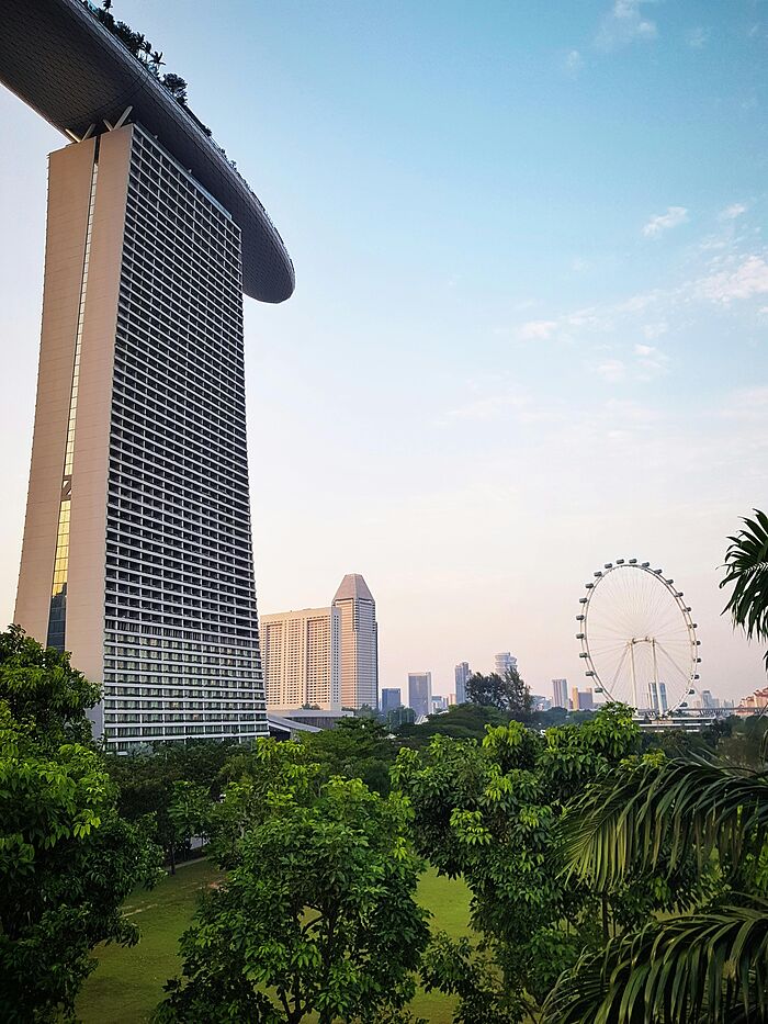 Singapur Wahrzeichen - eSIM Datenplan erhältlich.